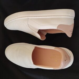 Kate Spade White and Pink Sneakers